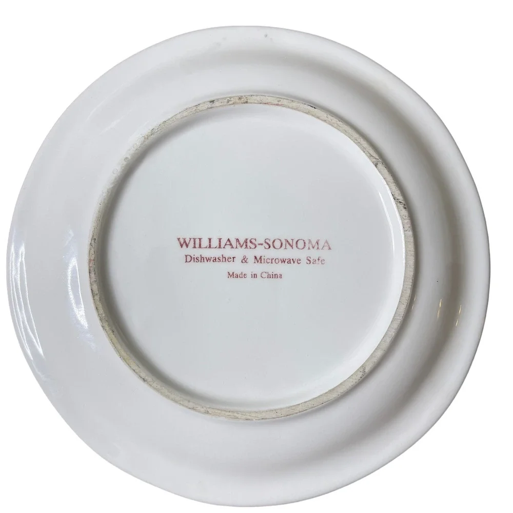 Williams-Sonoma Holiday‎ Beverage Irish Coffee Plate Saucer 6.5